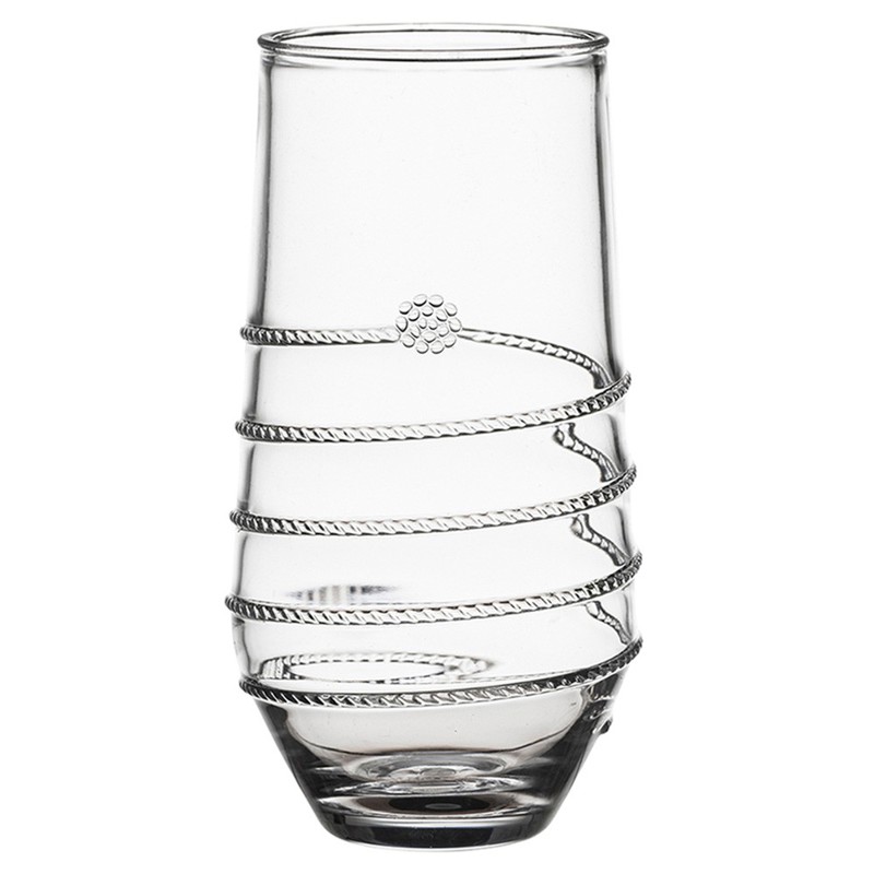 Juliska Amalia Modern Classic Clear Acrylic Tumbler