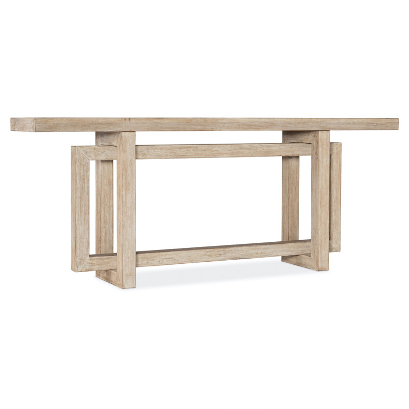 Lorie Rustic Lodge Brown Acacia Wood Rectangular Console Table