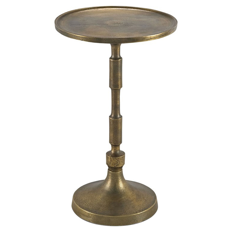 Haziq Global Bazaar Antique Brass Side Table