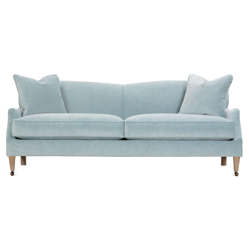 Hargrove French Blue Sofa - 85"