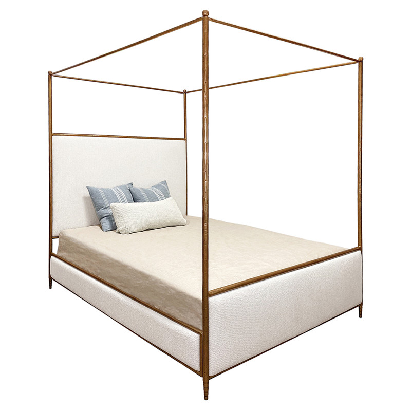 Valerie Copper Canopy Bed