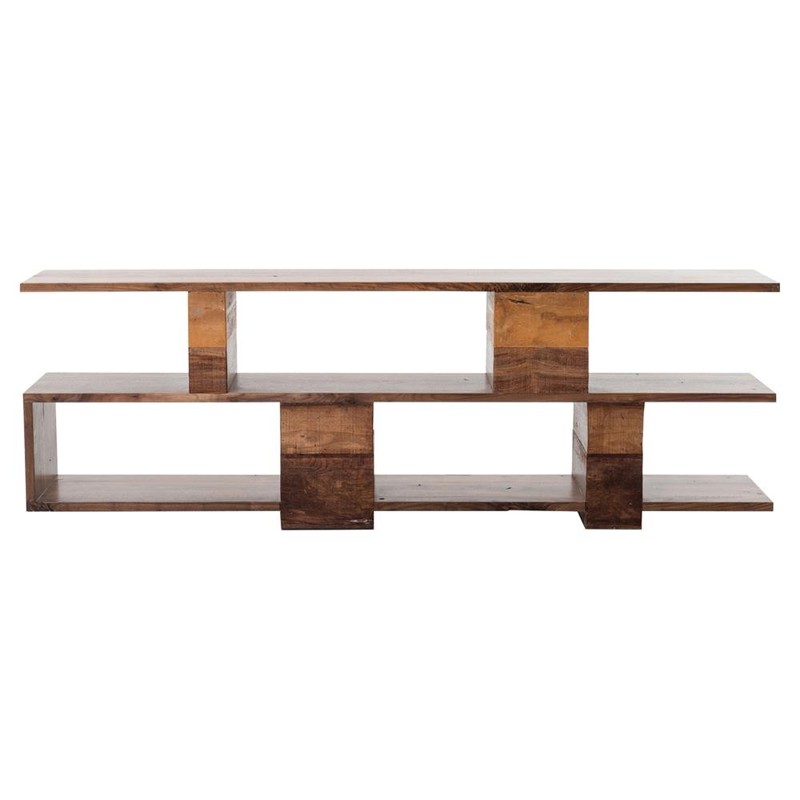 Kylan Mid Century Mid Century Walnut Peroba Wood Console