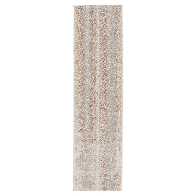 Annelise Modern Classic Light Grey Animal Patterned Runner Rug - 2'2"x8'
