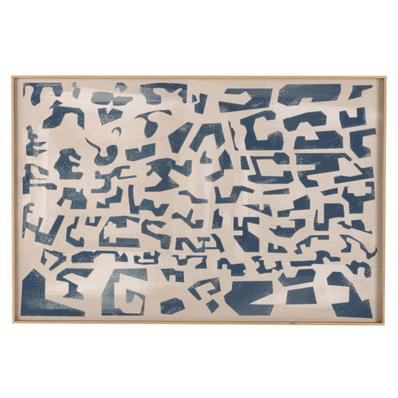 Block I Painting - 40x60 by Four Hands