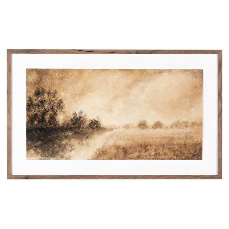 Hillside Haze II Painting - 24X40