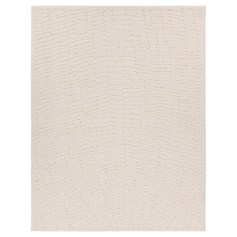 Briony Modern Classic Abstract Cream Patterned Rug - 3'11"x5'11"