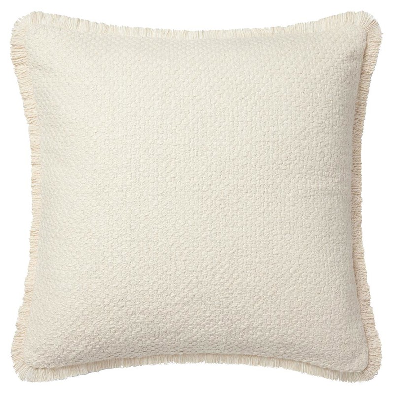 Coastal Beach Cream Down Fill Decorative Throw Pillow - 22x22