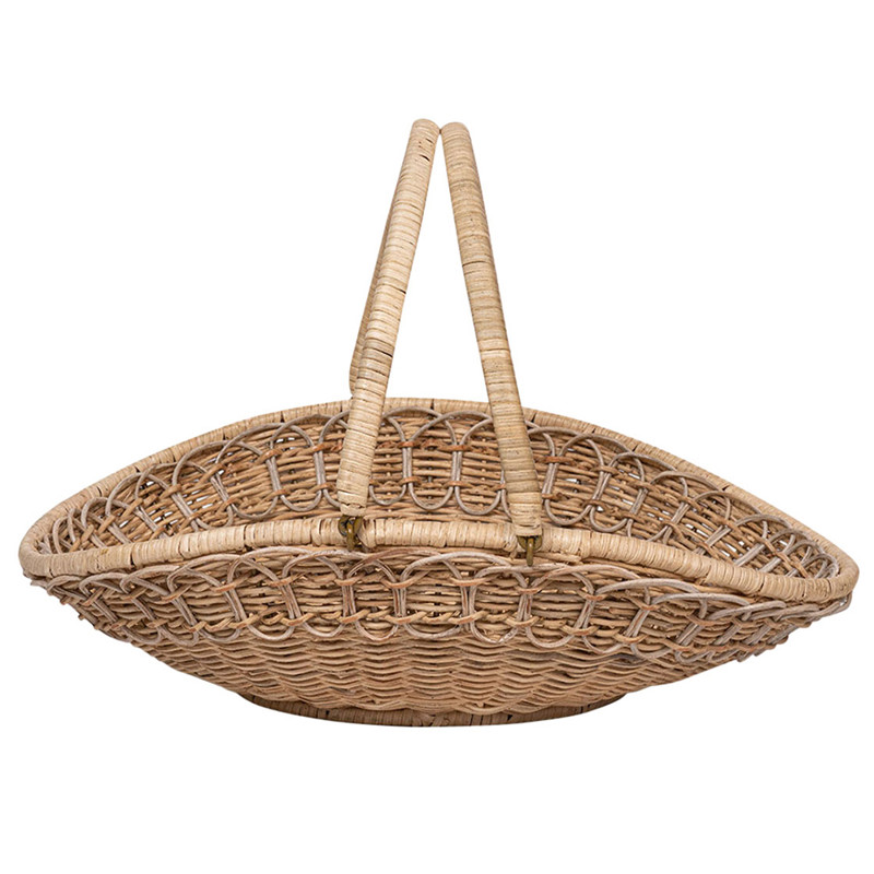 Provence Rattan Gathering Basket