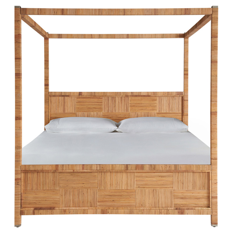 Bennett Rattan Canopy Bed