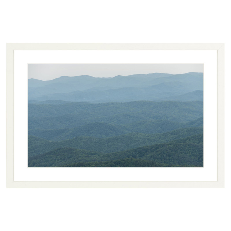 Mountain View Photograph by Amanda Anderson - 16x24