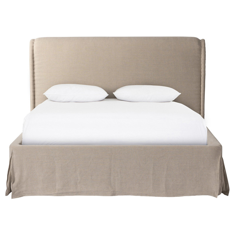 Wyndham Broadway Dune Linen Bed - Queen