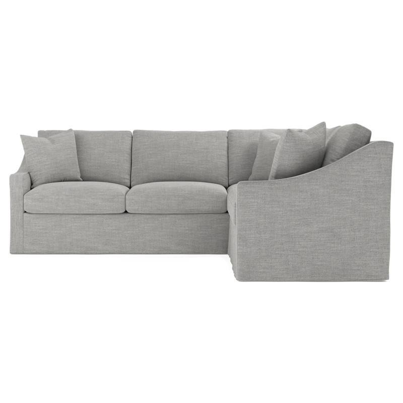Avery slipcovered corner sectional
