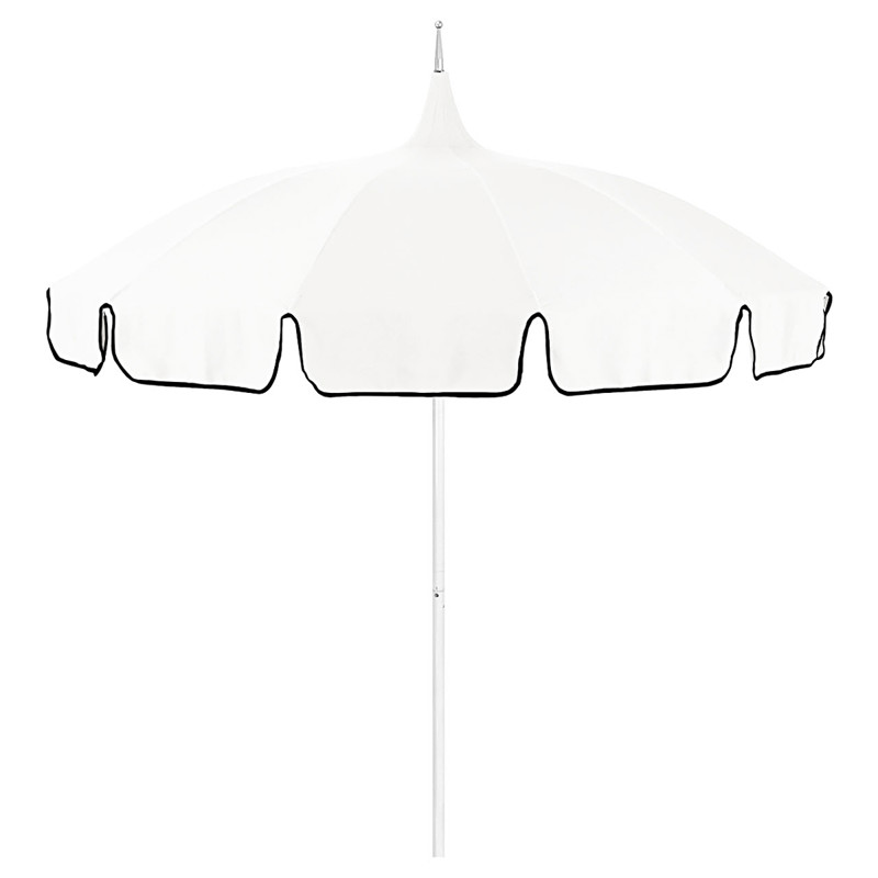 large white patio umbrella PURPLE LEAF Cantilever 10' X 10' Aluminum Frame, White By choosing PURPLE LEAF White 6ft Outdoor Patio Umbrella