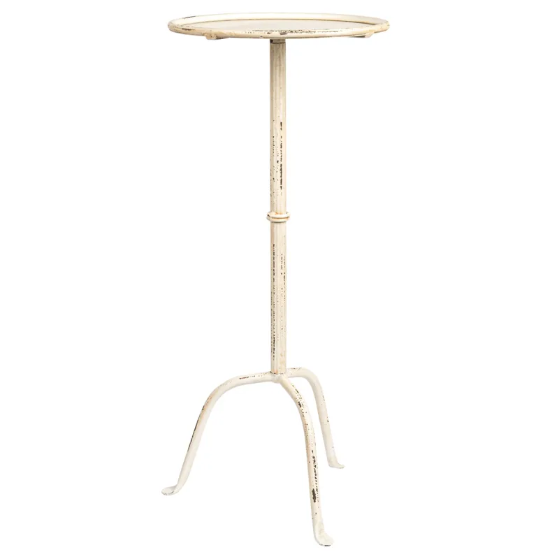 Felix French Country Antique Iron Drink Table