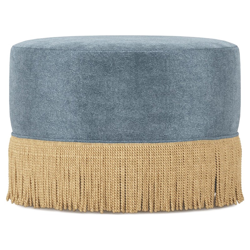 Blakely Ottoman with Fringe