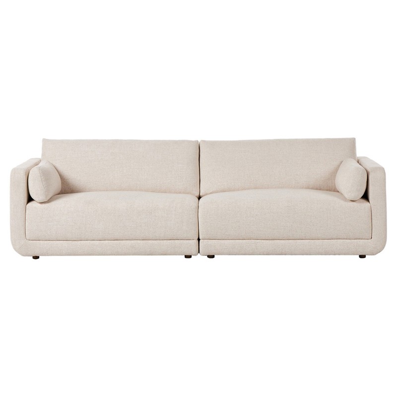 Oceane Modern Classic Cream 2 Piece Sectional - 105"