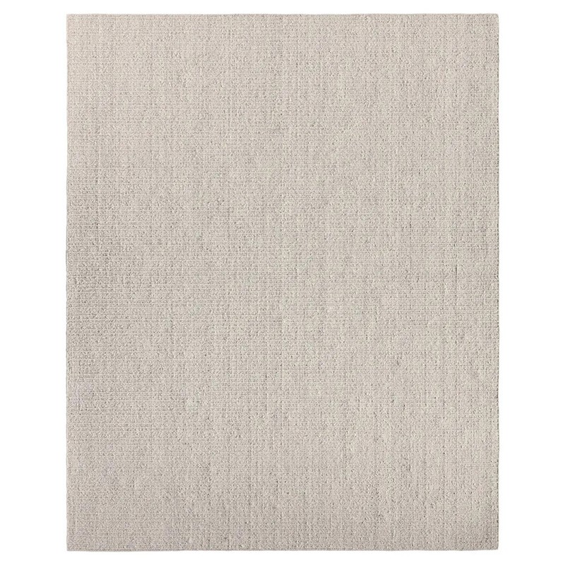 Novalie Modern Classic Beige Wool Solid Rug - 9'6"x13'6"