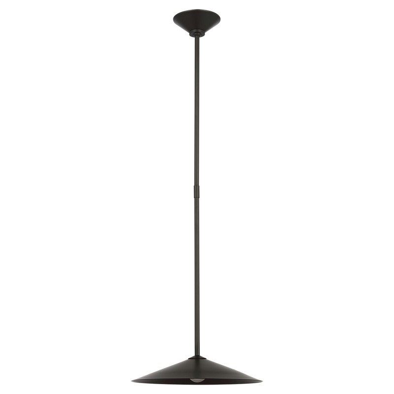 Visual Comfort Ponce Updated Traditional Iron Single Pendant - 13"