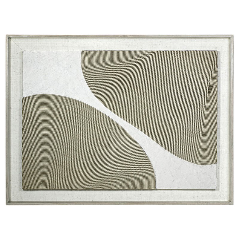 Palecek Tulum Coastal Beach Brown Circular Rattan Mixed Media - 45x60