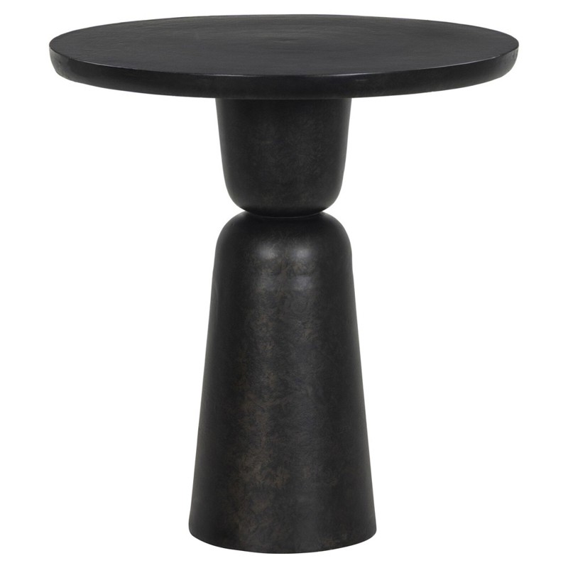 Brixton Modern Classic Distressed Bronze Aluminum Outdoor Counter Table - 34"
