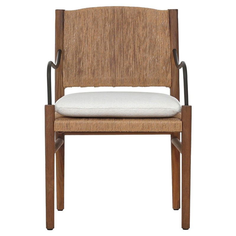 Andover Alessi Linen Outdoor Dining Chair