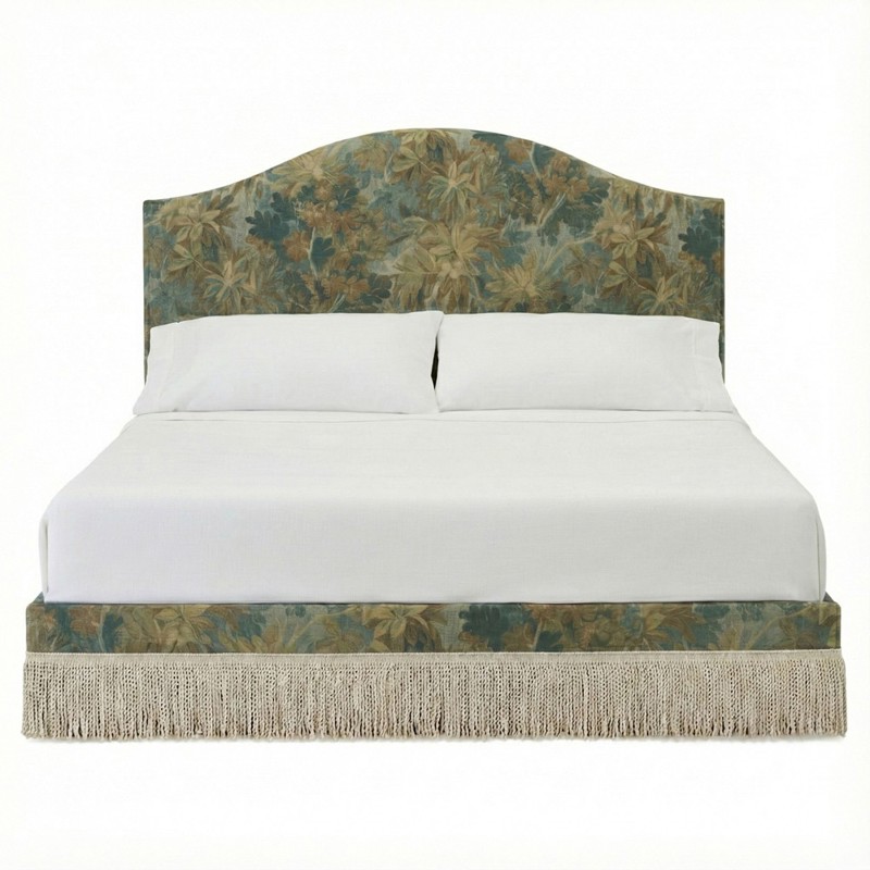 Keena Bed with Fringe
