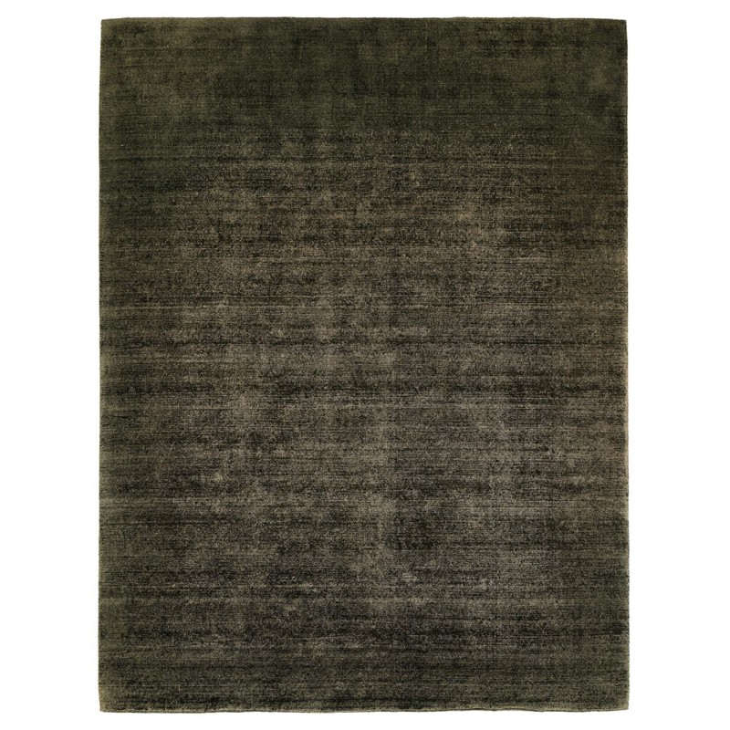 Blanton Modern Classic Olive Green Solid Indoor Outdoor Rug - 8'x10'