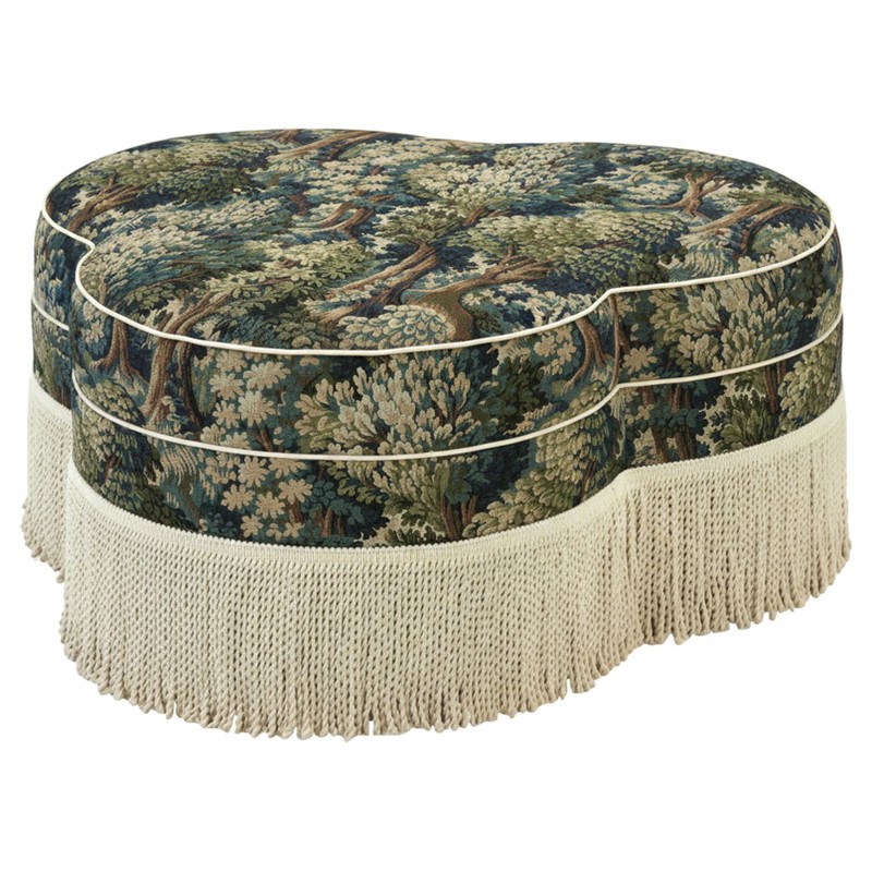 Carlyn Ottoman with Fringe