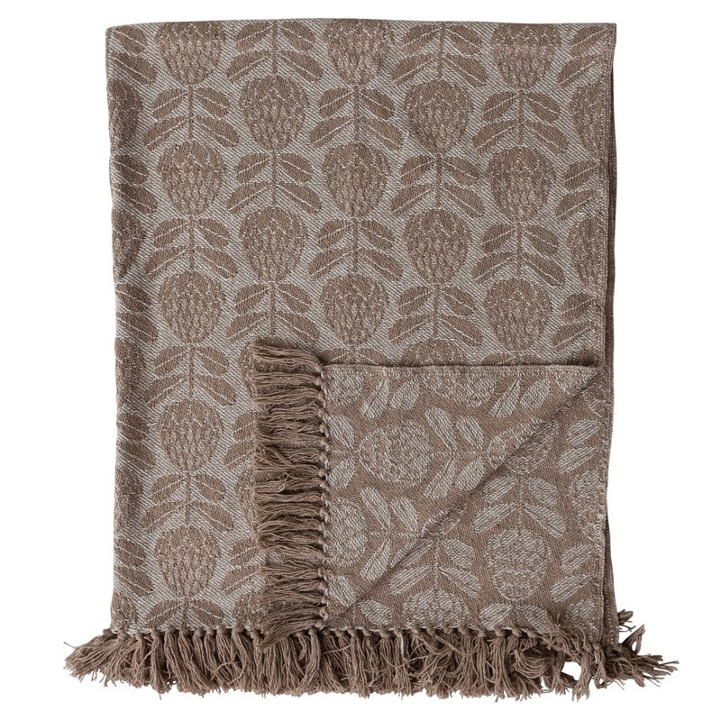 Thalassa Throw Blanket with Fringe