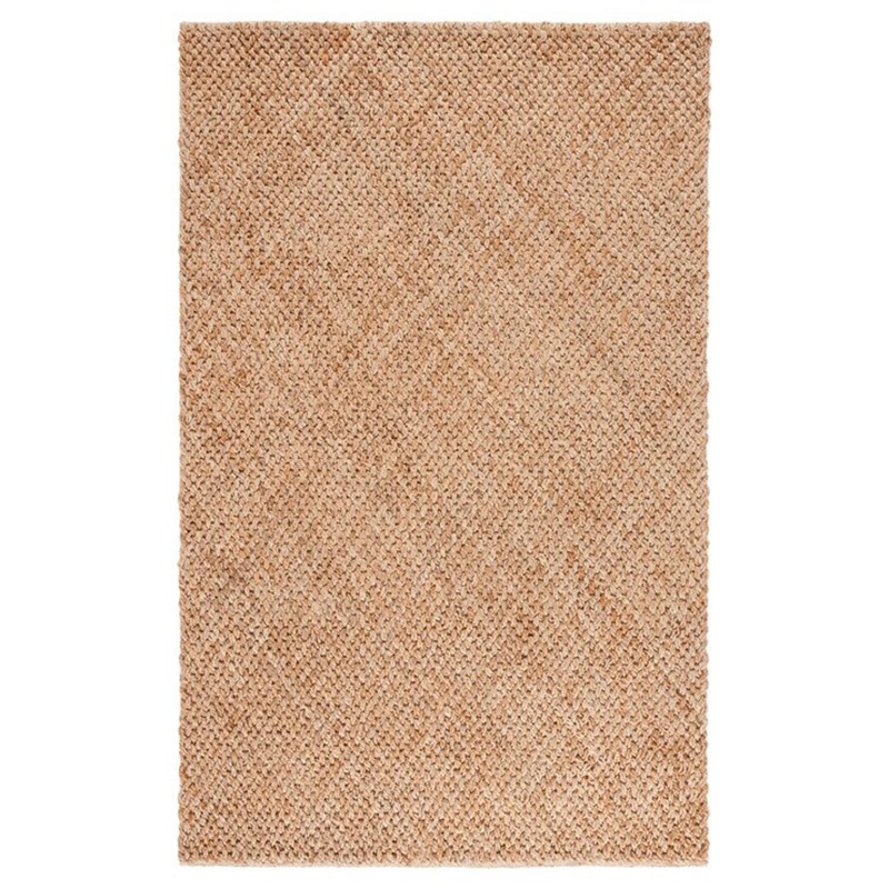 Arold Coastal Beach Natural Solid Jute Rug - 9'x12'