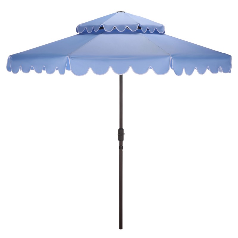 bright blue patio umbrella 9ft Market 8 Rib Replacement Canopy Royal this market umbrella is designed to be lightweight yet sturdy 10ft Cantilever Umbrella with Solar
