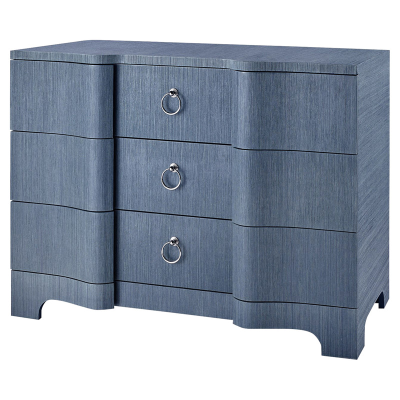 blue 3 drawer dresser Geometric Patterned 3-Drawer The Granville 3 Drawer 37.95 W Dresser in a sophisticated Midnight Blue offers modern glam and versatile storage for any room Mayincolor 32