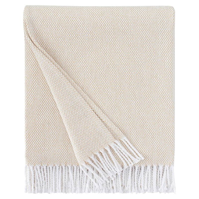 Sferra Modern Terzo Sand Throw Blanket