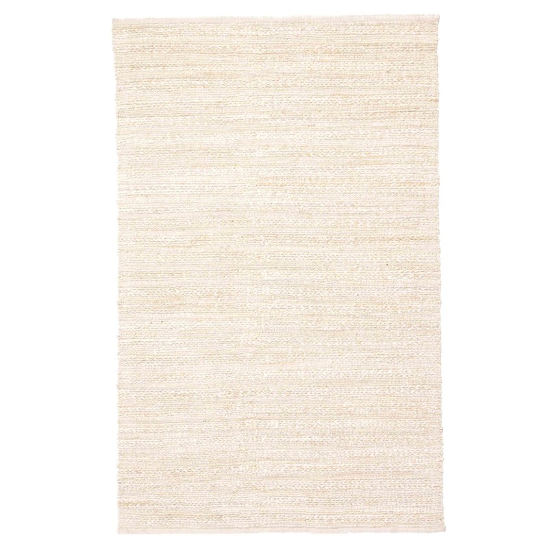 Hamza Modern Beige Natural Jute Solid Rug - 9'x12'
