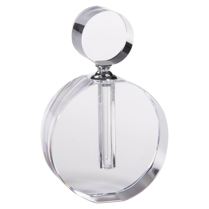 Elly Modern Classic 6"  Double O Glass Decorative Perfume Bottle