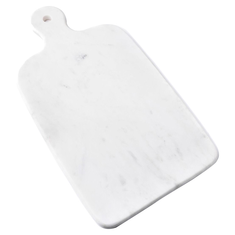 Simon Pearce Modern Classic Large White Marble Board