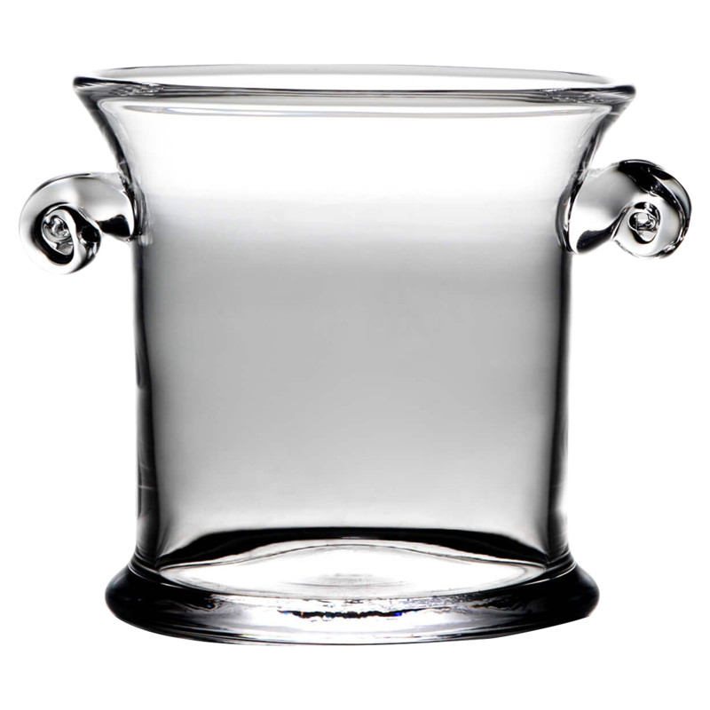 Simon Pearce Modern Classic Norwich Glass Ice Bucket - Medium