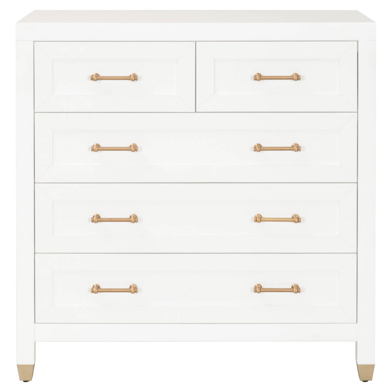 white five drawer dresser Homfa 5 with Door, Modern Accent Storage Cabinet Chests of Drawers for Bedroom Living Room this dresser features five spacious drawers that slide smoothly on a metal glide system Wood 5 Drawer Chest Bedroom