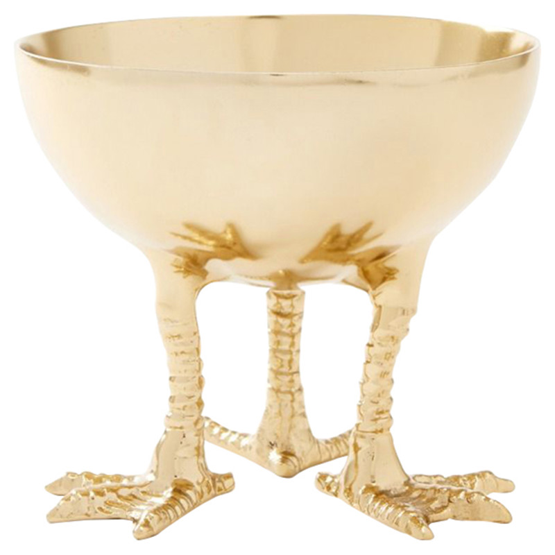 Daphne Hollywood Carved Brass Decorative Bowl
