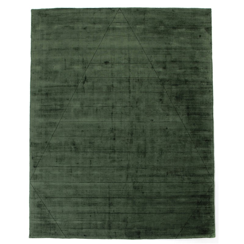Zariah Modern Classic Green Patterned Rug