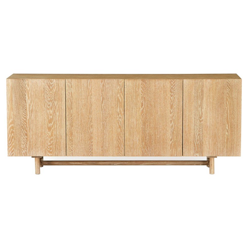 Mira Rustic Lodge Brown Oak Wood Dining Sideboard