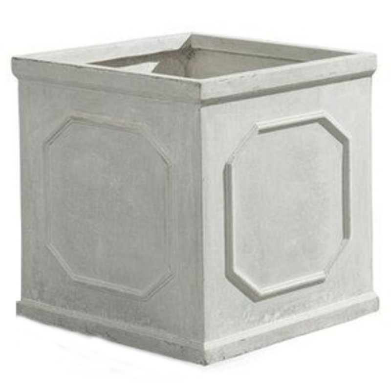 Laura French Country White Faux Boxed Pot