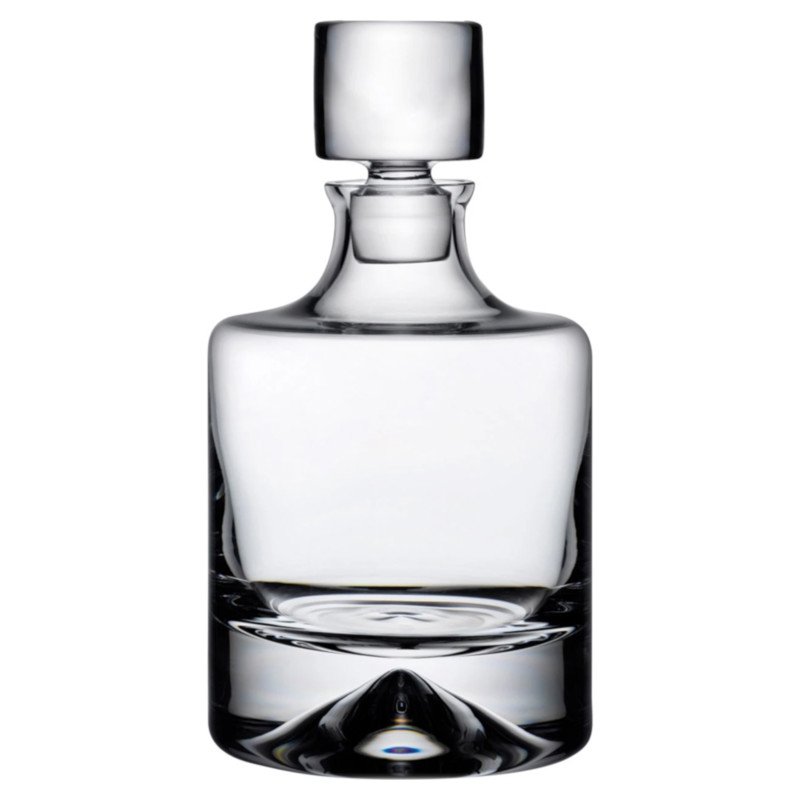No.9 Modern Classic Clear Crystal Whiskey Decanter
