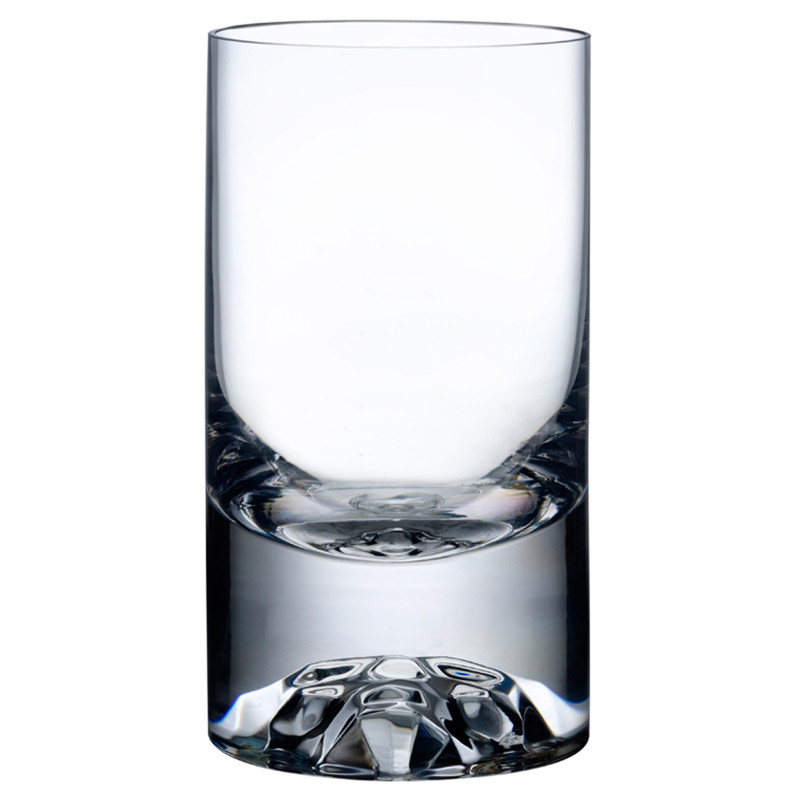Shade Modern Classic Clear Crystal Low Ball Glass - Set of 4