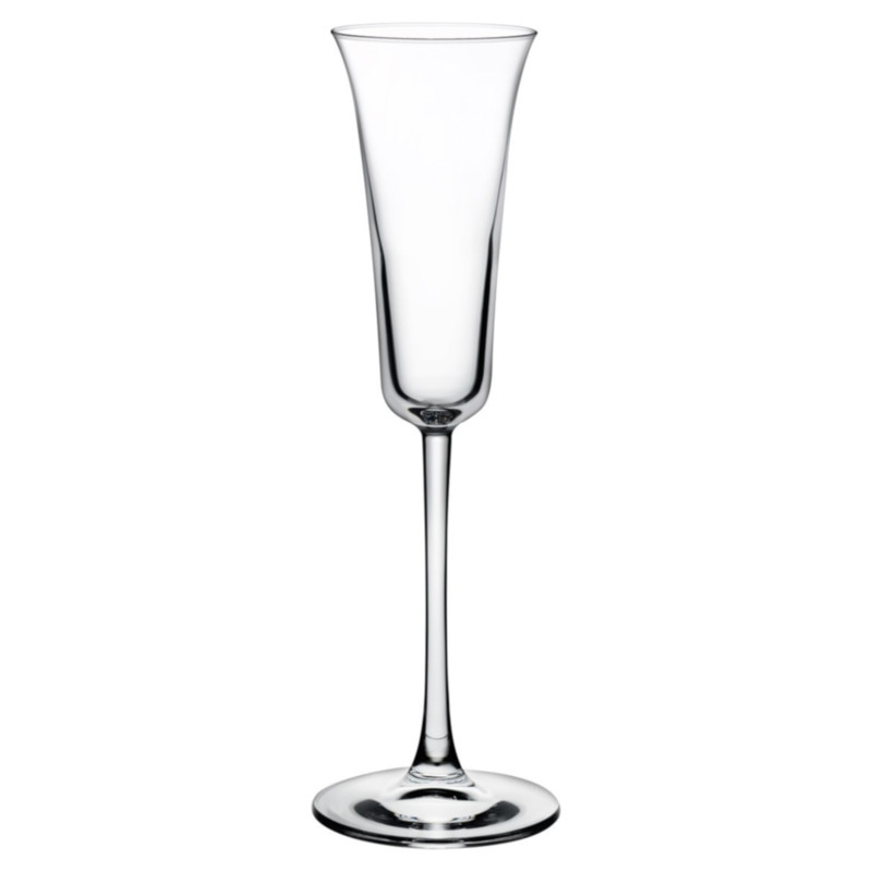 Vintage Modern Classic Clear Crystal Grappa Glass