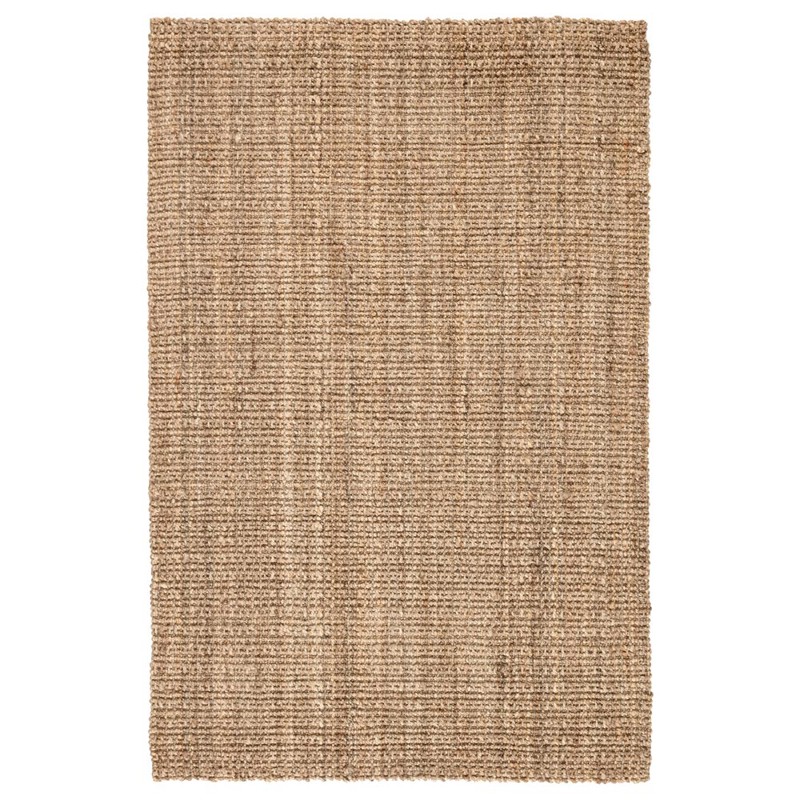Amara Coastal Beach Brown Jute Natural Rug - 10'x14'
