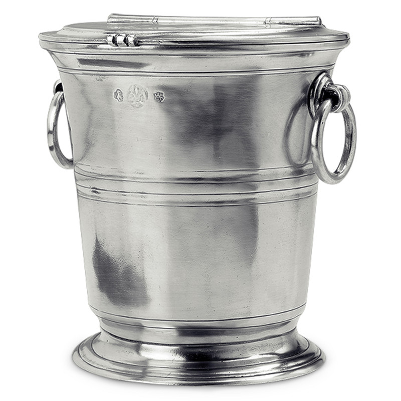 MATCH Modern Pewter Ice Bucket