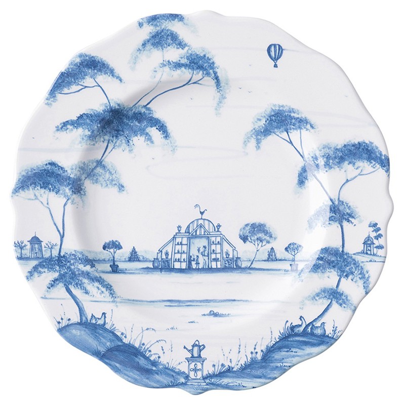 Juliska Country Estate Delft Blue Ceramic Salad Plate