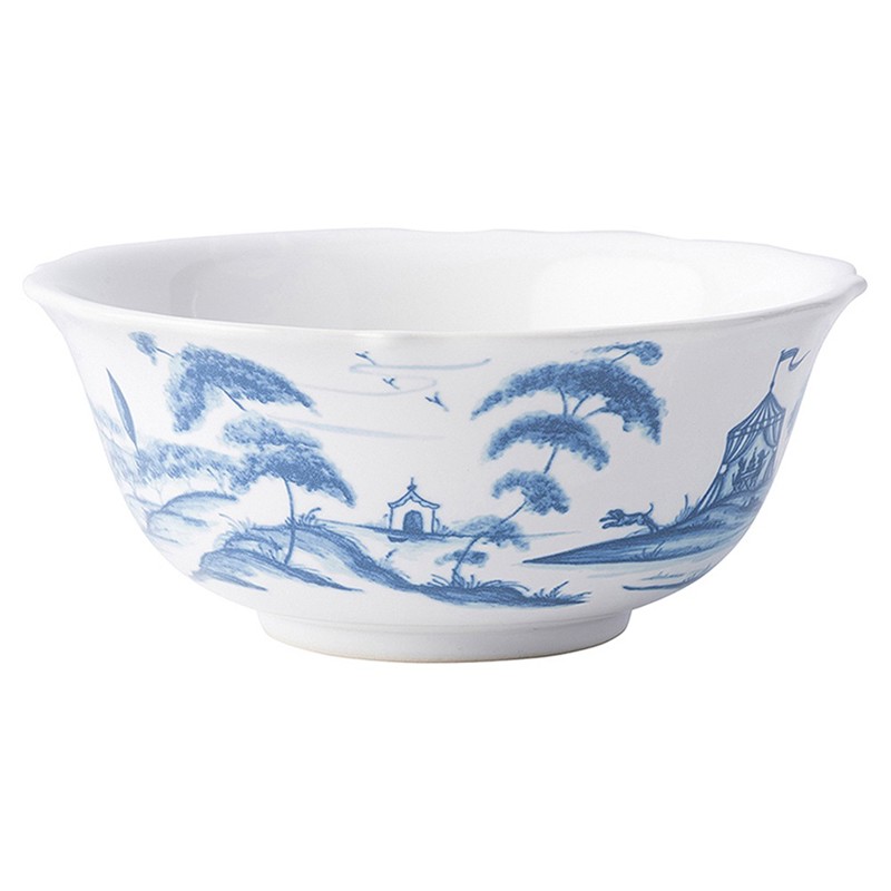 Juliska Country Estate Delft Blue Ceramic Cereal Bowl