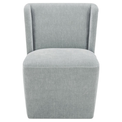 Renzo Modern Classic Slate Green Performance Dining Chair